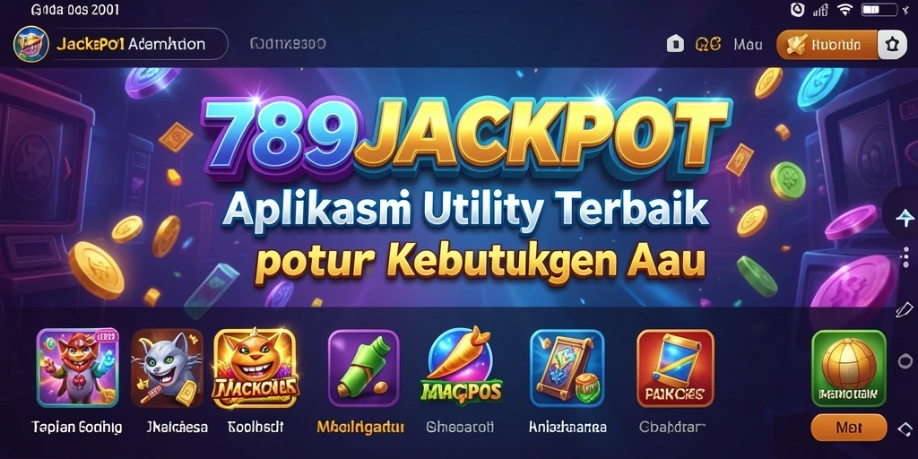 Tampilan antarmuka pengguna 789JACKPOT yang rapi dan terorganisir.