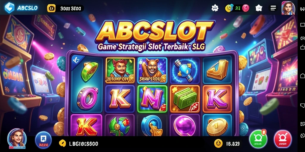 Tangkapan layar menunjukkan gameplay mendebarkan ABCSLOT dengan berbagai slot menarik.