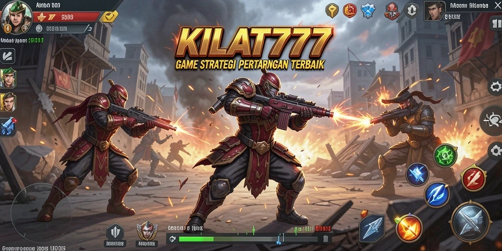 Tampilan gameplay SLG mendebarkan di KILAT777.
