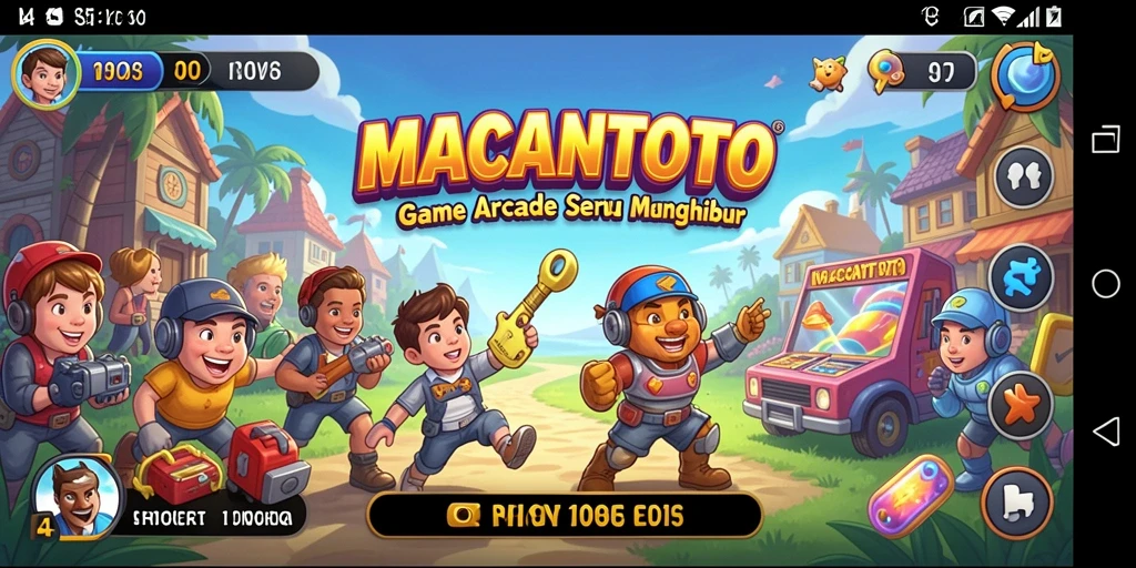 Tampilan menarik dari gameplay seru MACANTOTO yang menghibur.