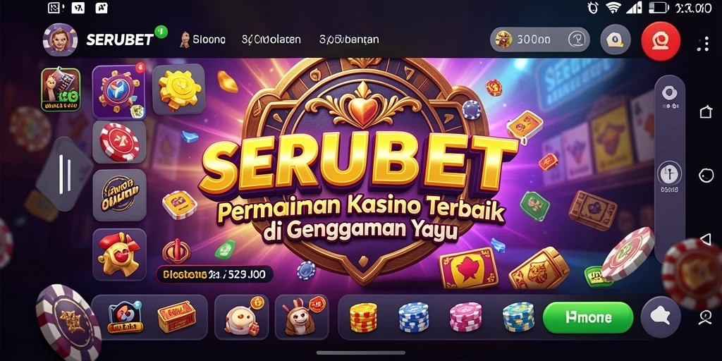 Tampilan seru gameplay Kasino di SERUBET.