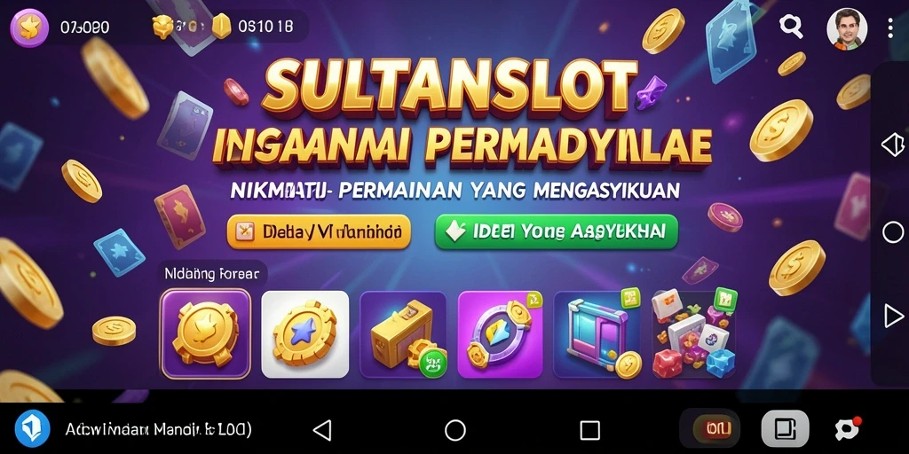 Tampilan gameplay SULTANSLOT yang menarik dan mengasyikkan.